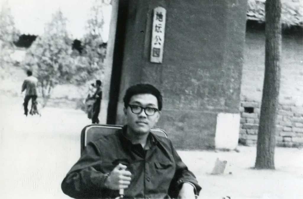 史铁生在地坛公园